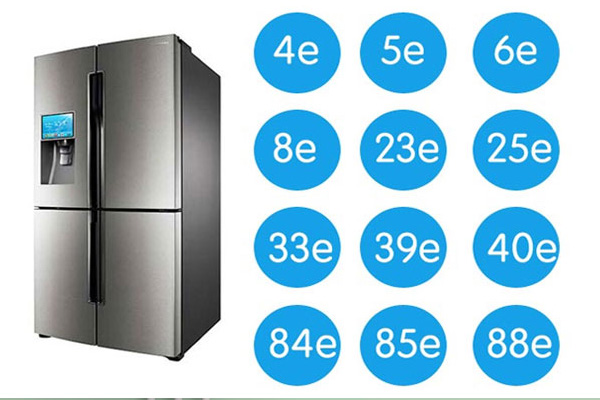 علت کد خطای یخچال فریزر